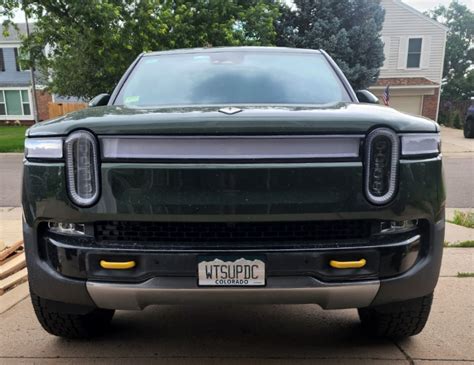 Adhesive Front License Plate Rivian Forum R1t R1s R2 R3 News Specs