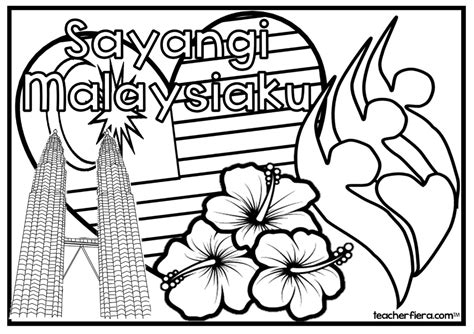 Merdeka Coloring Coloring Pages