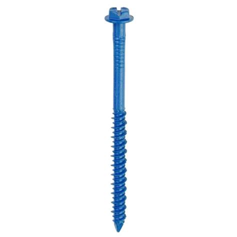 Buy the best concrete anchors from here. Concrete Anchors, 1/4" x 4", low price, best builders ...