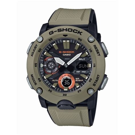 The dual back cover protects the back surface against impact. GA-2000-5AER G-SHOCK Classic | Boutique en ligne CASIO