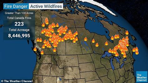 Wildfire Smoke Map When US Air Quality From Canada Fires Will Improve