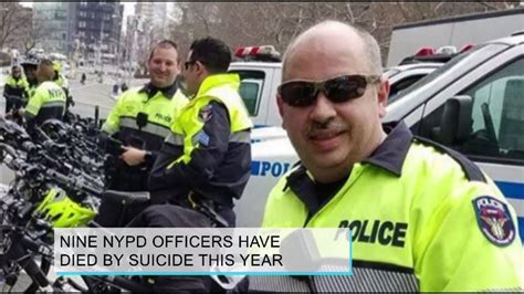 Nine Nypd Officers Have Died By Suicide This Year Youtube