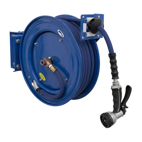 Sealey Whr1512 Heavy Duty Retractable Water Hose Reel 15m Ø13mm Id