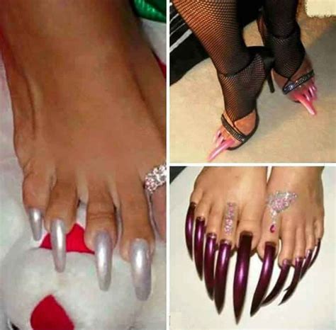 10 Freaky Pictures That Will Make You Go Wtf Long Toenails Bad Nails Long Fingernails