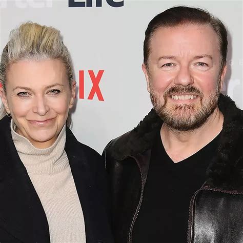 Ricky Gervais Wife Life With Jane Fallon Citimuzik