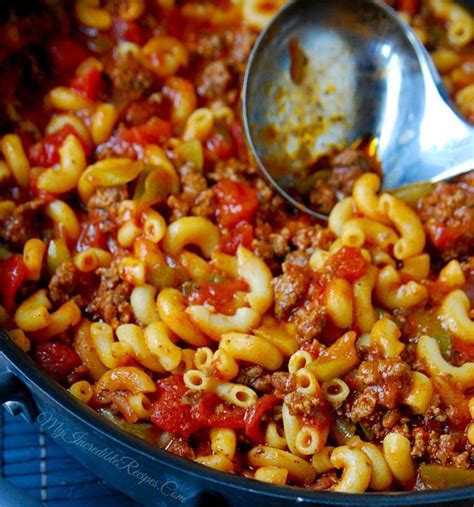 What's the difference between chop suey and goulash? Nana's American Chop Suey | Recipe | American chop suey ...