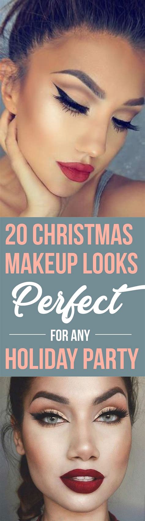 These Christmas Makeup Looks Are Perfect For Any Holiday Party Party