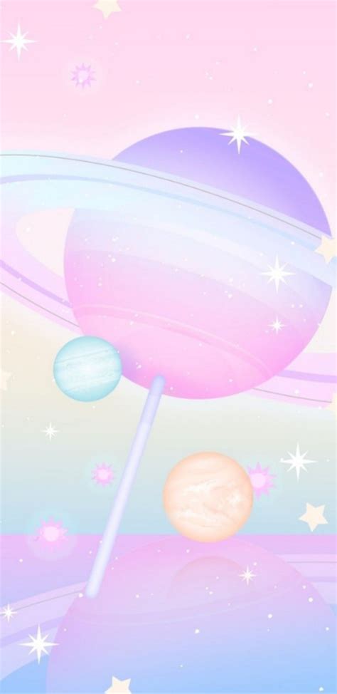 Kawaii Pastel Pink Aesthetic Wallpaper Download Free Mock Up