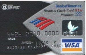 The higher your tier, the more rewards these cards earn. Bank Card: Bank of America Platinum (Bank of America, United States of America) Col:US-VI-0003-1