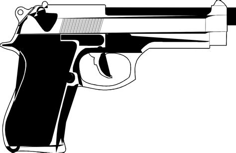 Handgun Clip Art At Clker Vector Clip Art Online Royalty Free Public Domain