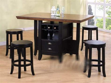 Charleston counter height kitchen island and 6 stools dining. Kitchen Counter Height Kitchen Tables With Storage With ...