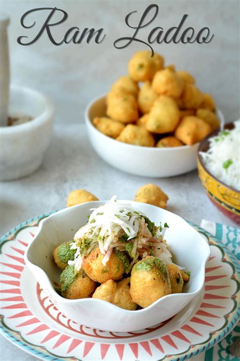 Ladoos are a category of sweets in the indian cuisine which are popular. Ram Ladoo recipe, how to make delhi gulgulle, Ram Laddu ...