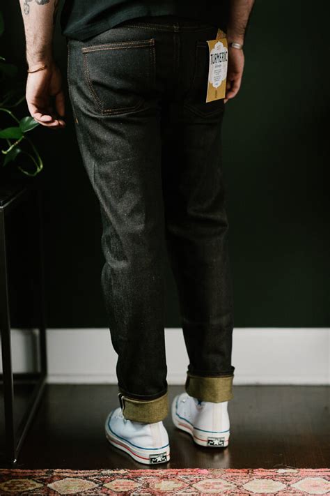 Naked Famous Turmeric Selvedge James Dant Features
