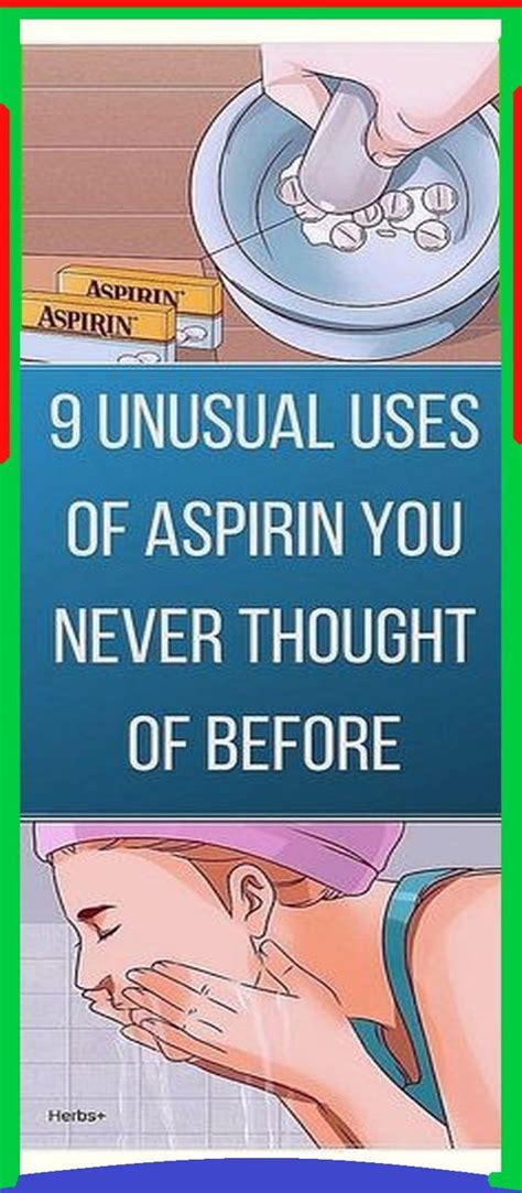 9 Unusual Uses Of Aspirin You Never Thought Of Before Wellness Days