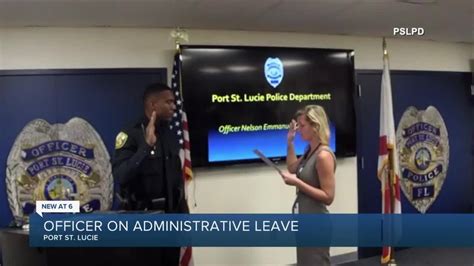Port St Lucie Police Officer Arrested After Domestic Disturbance With