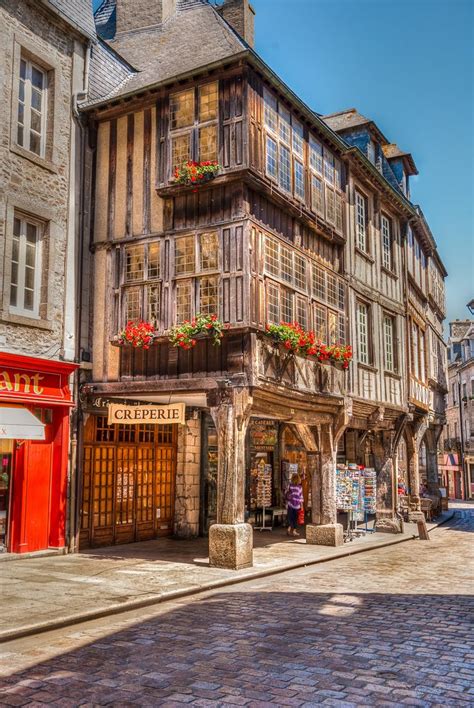 Dinan Brittany France Beautiful Buildings Beautiful Places Places