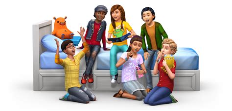 The Sims 4 Kids Room Stuff Official Render Box Art Icon And Logo Hq