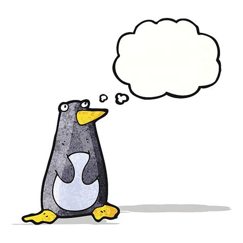 Best Penguin Thinking Illustrations Royalty Free Vector Graphics