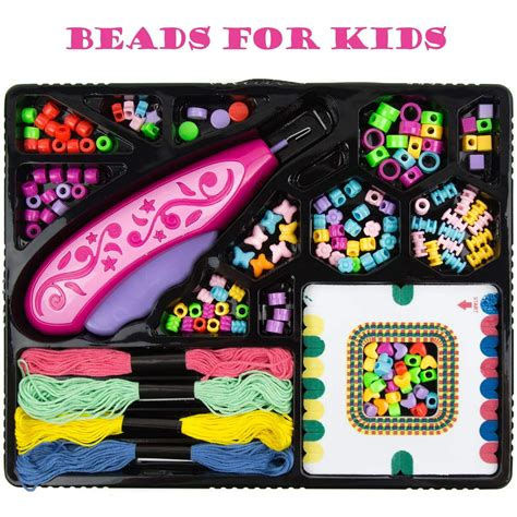 Toysery Kids Jewelry Making Kit For Girls Diy Beads For Jewelry Making