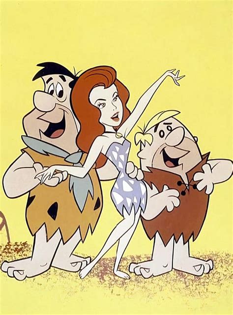 Ann Margrock Fred Flintstone And Barney Rubble In 2022 Classic Cartoons