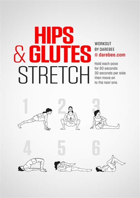 Hips Glutes Stretch Workout