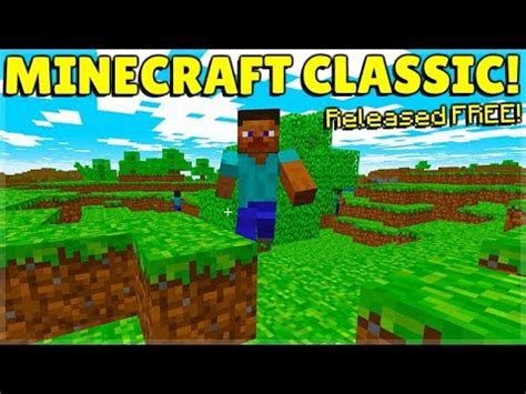 Maybe you would like to learn more about one of these? Minecraft Classic Version: RELEASED For FREE (10 Year ...