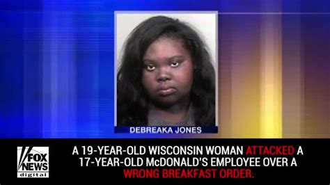Shocking Video Mcdonalds Employee Attacked Over Wrong Order