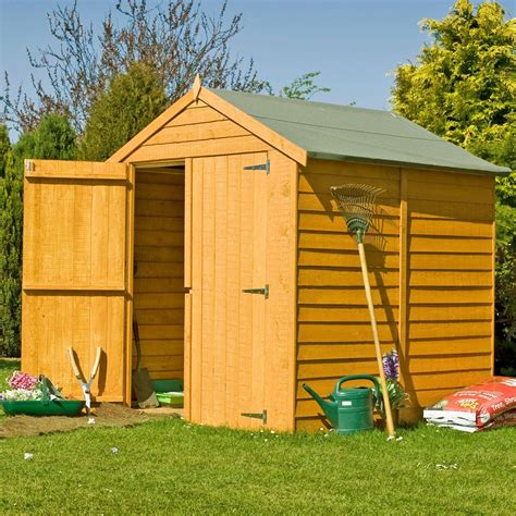 Review Of Homewood Overlap Wooden Garden Shed 6 X 6ft