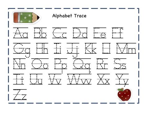 Just click on the link below to download your free. Printable Alphabet Tracing Pages | Activity Shelter