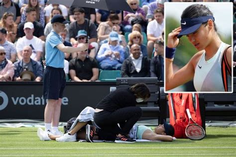 Emma Raducanu Suffers Wimbledon Scare As She Is Forced To Retire From Nottingham Open With