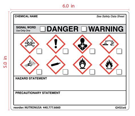 Ghs Labels Large