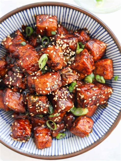 Quick And Easy Crispy Soy Garlic Tofu Christie At Home