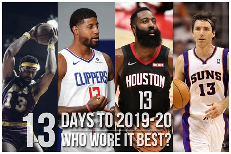 Nba Countdown Who Wore No 13 Best
