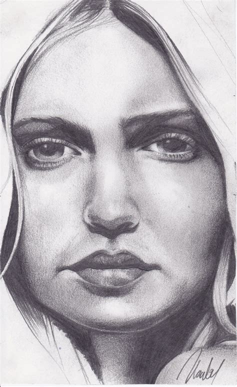 Pencil Sketch Of Face