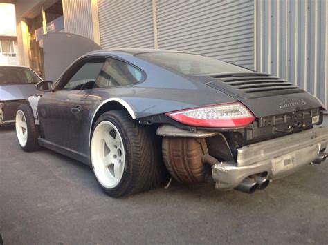 Porsche 911 997 Gets The 935 Slant Nose Visual Treatment From Old