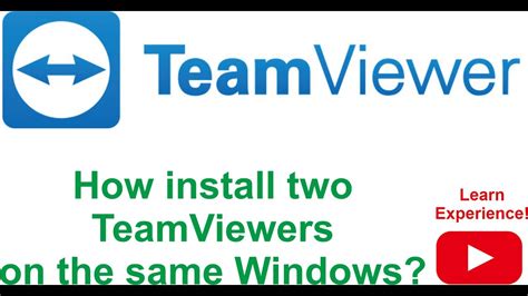 Two Teamviewer How To Install Different Versions On The Same Windows