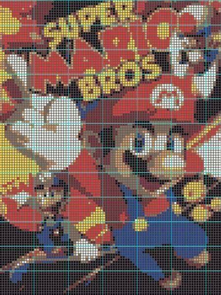 371 Best Hard Pixel Art Images On Pinterest Cross Stitch