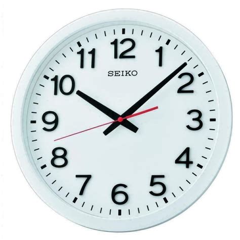 Seiko Clocks Seiko Wall Clock With Sweep Second Hand Qxa732w Clocks