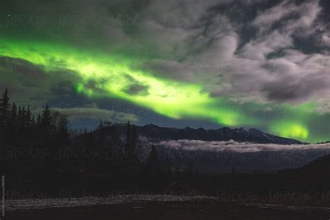 Aurora Borealis Clouds Knik By Stocksy Contributor Jake Elko Stocksy