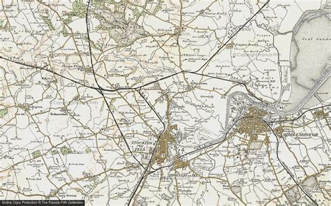 Historic Ordnance Survey Map Of Norton 1903 1904