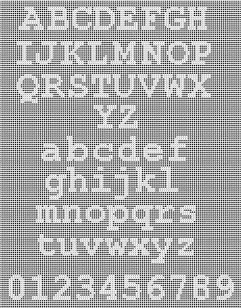 Free Printable Filet Crochet Alphabet Patterns Printable Templates