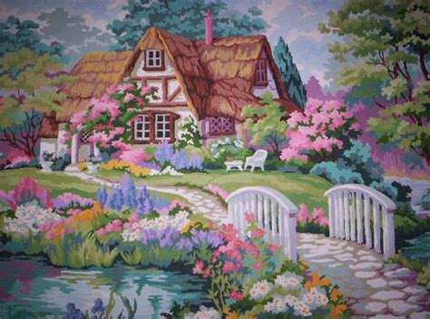544x404px Spring Cottage Wallpaper Wallpapersafari