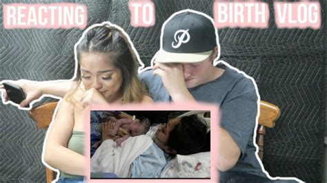 Reacting To Our Teen Birth Vlog Emotional Youtube