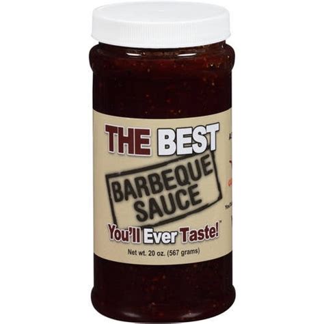 The Best Sauces Barbecue Sauce 20 Oz