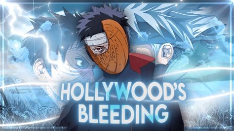 Hollywoods Bleeding Naruto Obito X Kakashi Editamv Youtube