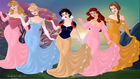 Disney Princesses Classic By Soragirl6 On Deviantart