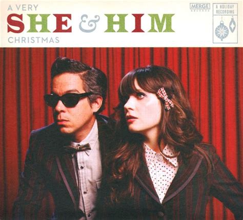 She And Him A Very She And Him Christmas Cd She And Him Cd Album