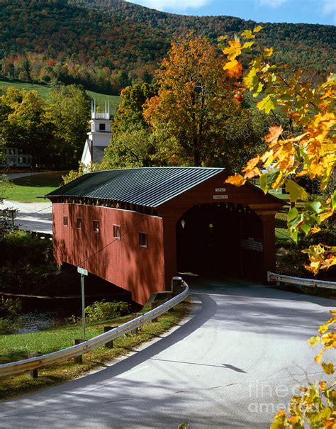 Covered Bridge In Vermont Photograph By Rafael Macia And Photo