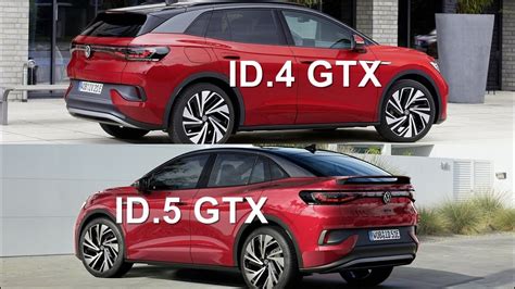 2022 Volkswagen Id5 Gtx Vs Volkswagen Id4 Gtx Youtube