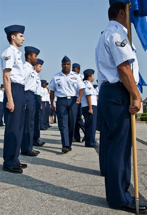 Airmen Dress Right For Als Blues Inspection Eglin Air Force Base